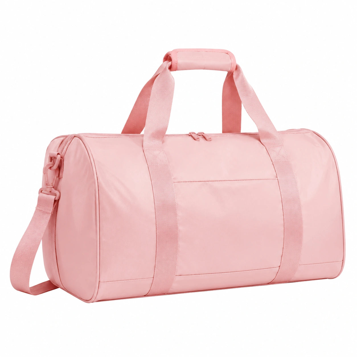 Sporttasche 45 x 22 x 25 cm aus Polyester in Rosa für Training mit Schultergurt